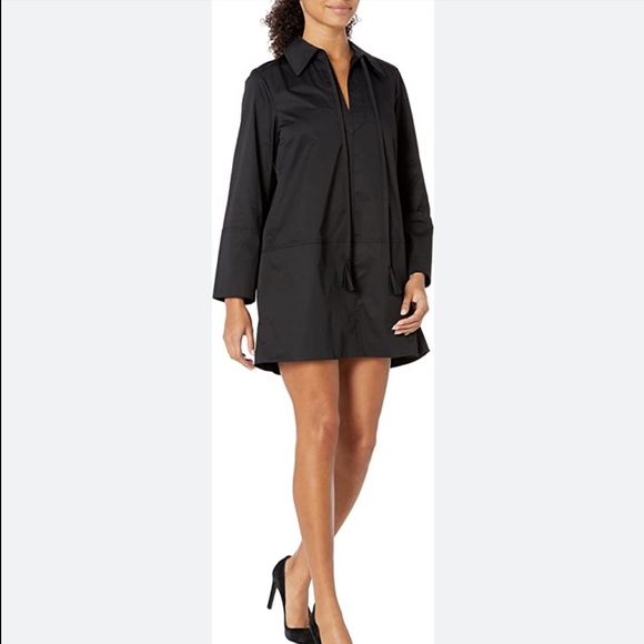 Rebecca Taylor Heavy Cotton Shirt Dress - Picture 1 of 4